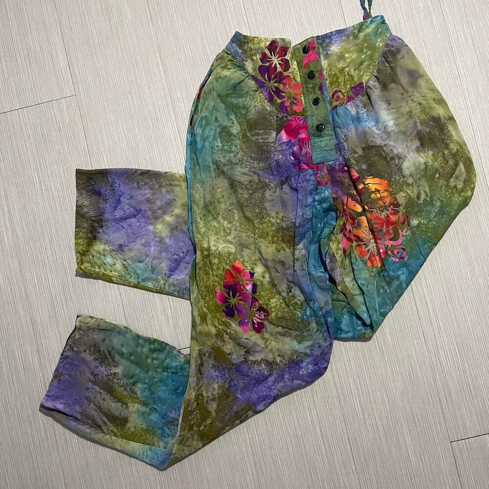 Funky tropical hippie pants